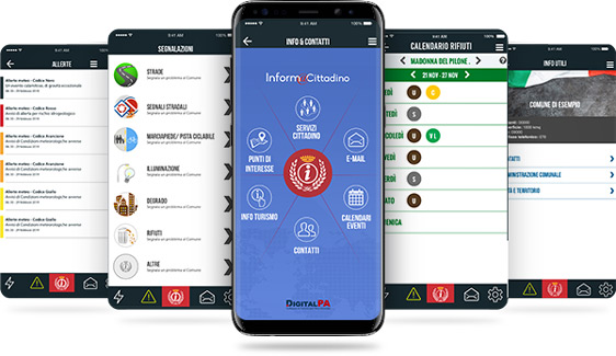 App Comuni protezione civile